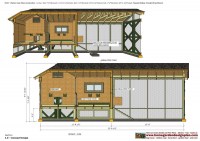 M202 _ 2 in 1 Chicken Coop Plans Construction - Chicken Coop Design - How To Build A Chicken Coop_032